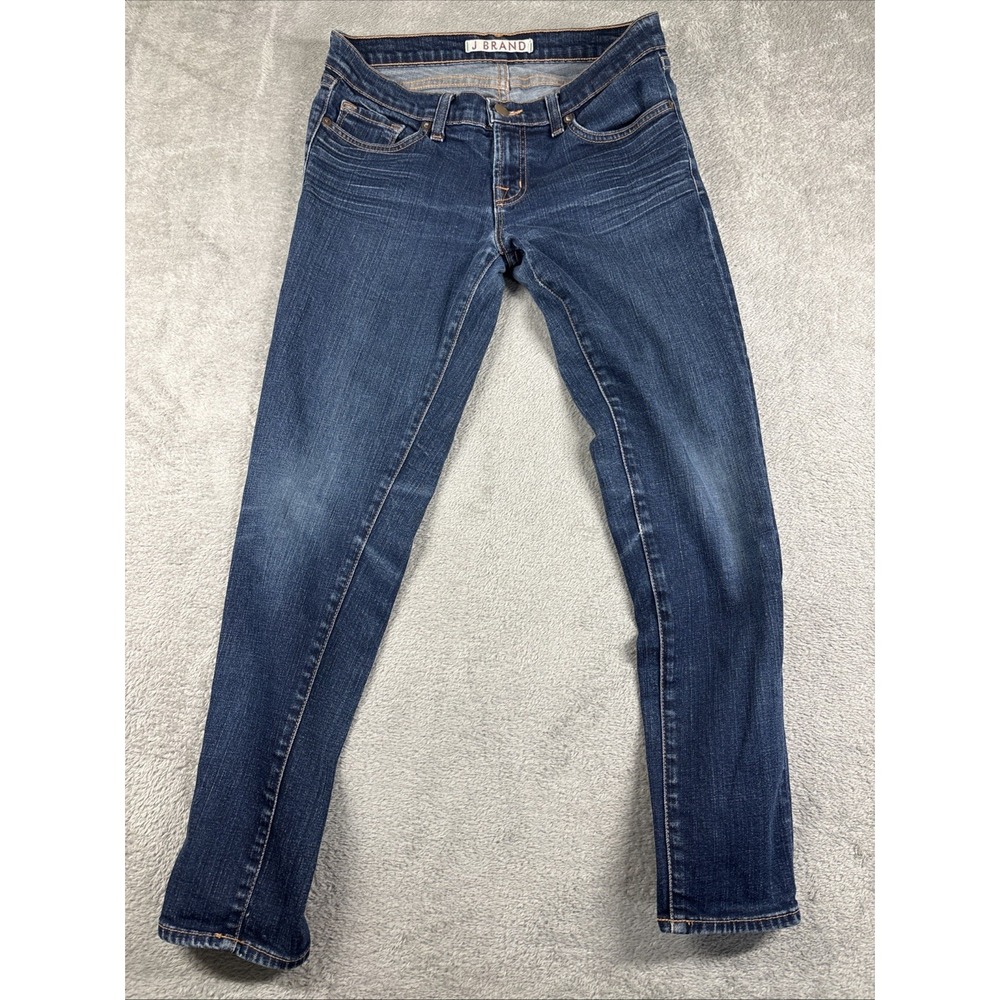 J Brand Capri Jeans Size 28 Medium Wash Denim Womens Skinny Fit